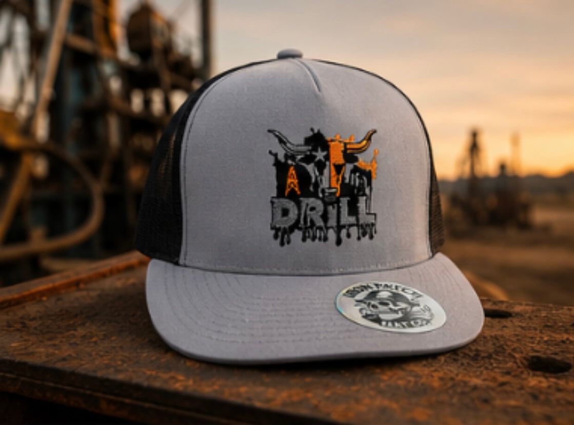 Drill Baby Drill Snapback Hat