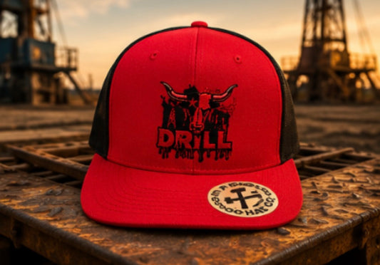 Drill Baby Drill Snapback Hat