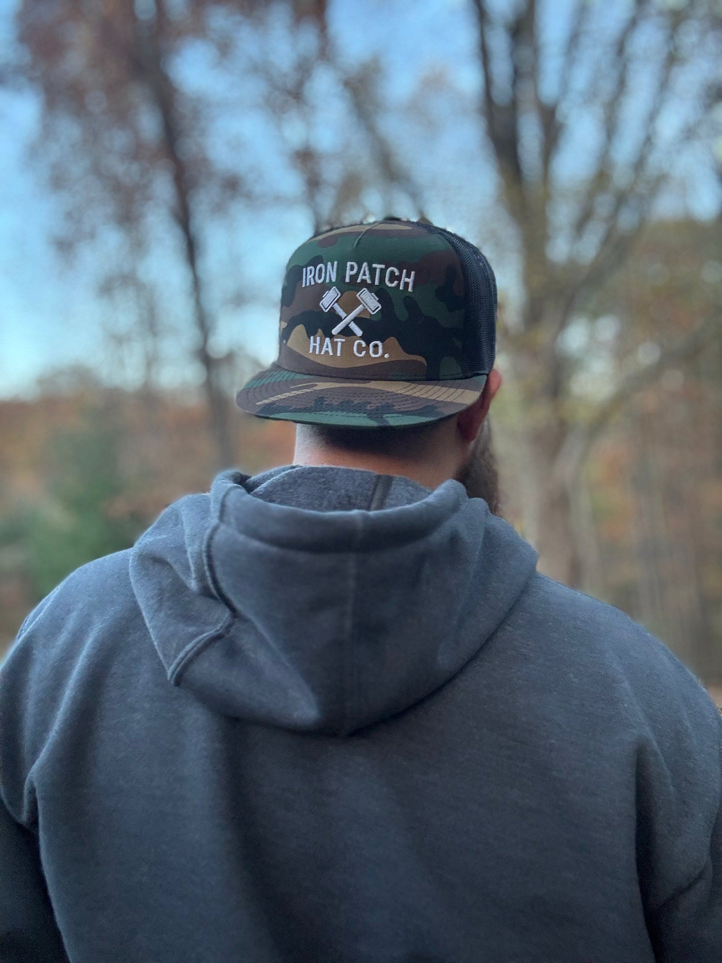 The Yard Hat – Woodland Camo