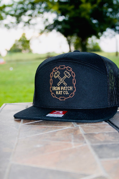 Industrial chain patch trucker